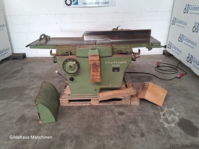 Jointer planer & thickness planer combination Klein & Söhne 