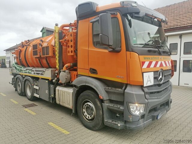 Saugwagen Mercedes-Benz Actros 2551 L 6x2 / Domos 15