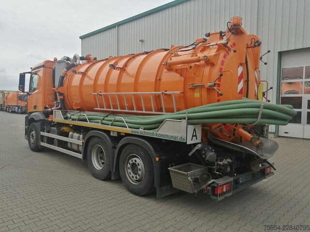 Saugwagen Mercedes-Benz Actros 2551 L 6x2 / Domos 15