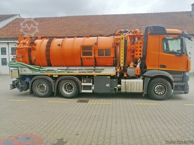 Saugwagen Mercedes-Benz Actros 2551 L 6x2 / Domos 15