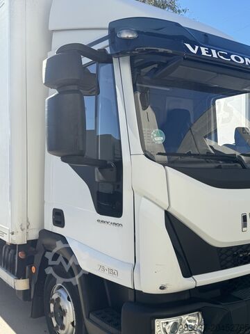Closed van Iveco EuroCargo 75
