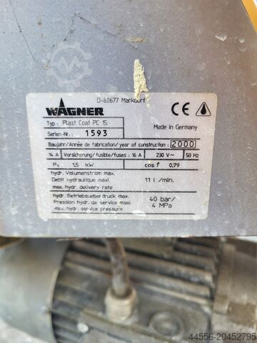 Putzspritzmaschine Wagner Plast Coat 15