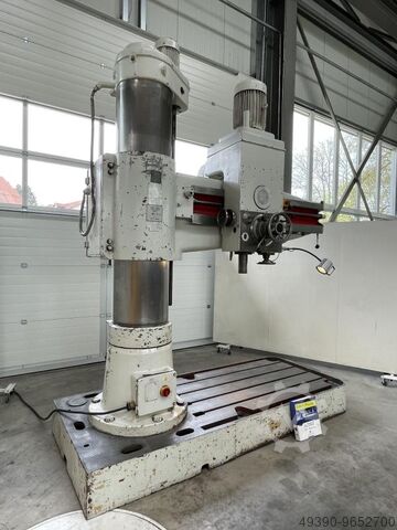 Radial drilling machine MK5, boring mill, upright drilling machine, radial arm drilling machine, col CSEPEL RFh 75 / 1500