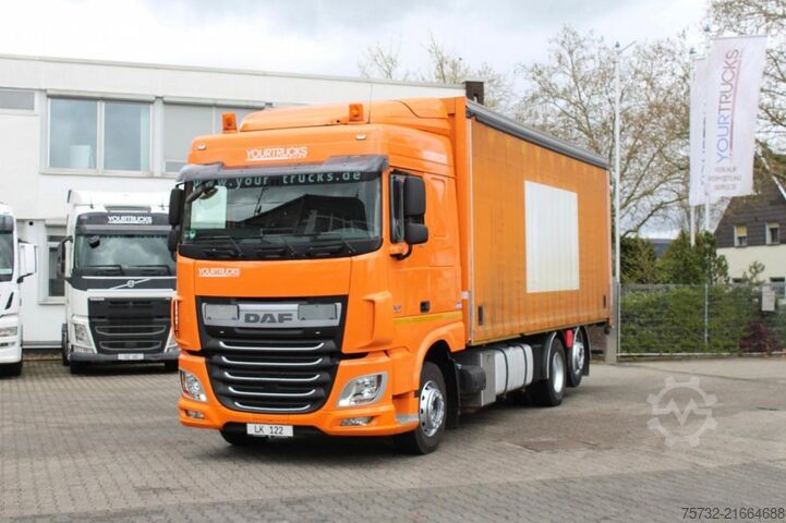 LKW mit Getränkeaufbau Daf XF  26.440 Getränkewagen AHK Gabelstapler Haltung