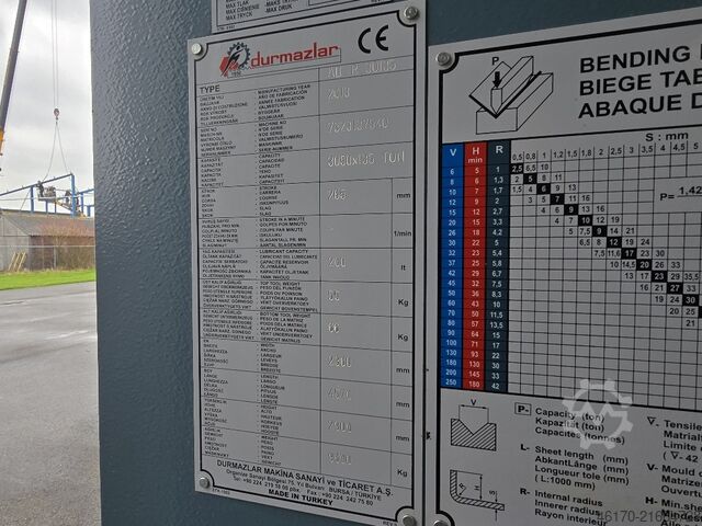 Abkantpresse DURMA AD-R 30135