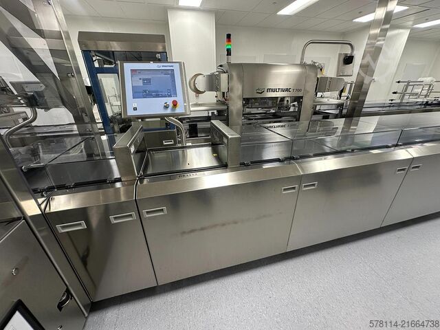 Blisterverpackungsmaschine Multivac Semi Automatic Packaging Line