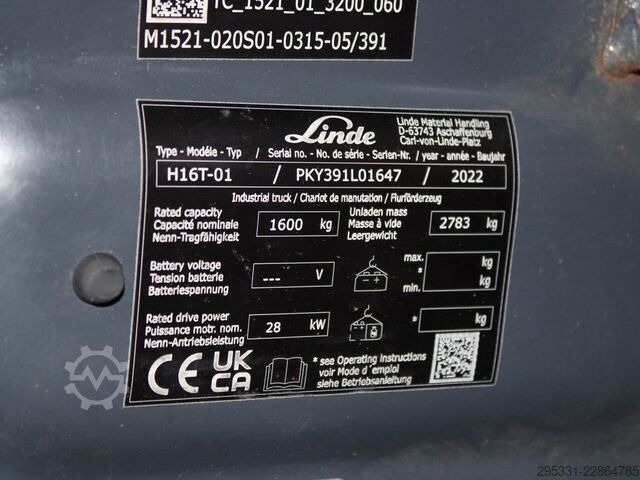 LPG Forklifts Linde H 16 T-01  391