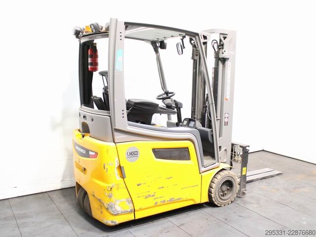 Electric 3-wheel forklift Jungheinrich EFG 218k  GE120-310ZZ Li-Ion