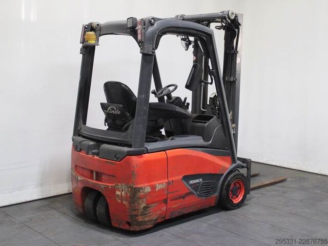 Elektro 3 Rad-Stapler Linde E 14-02  386