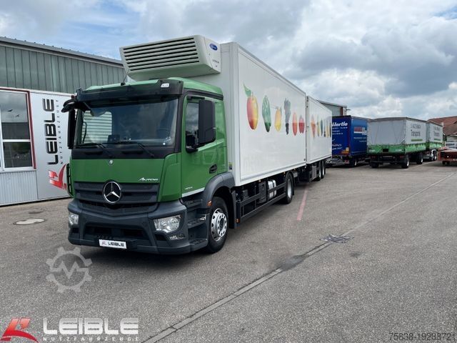Refrigerated truck MERCEDES-BENZ Antos 1836*Kühlkoffer*Carrier*LBW*Komplettzug