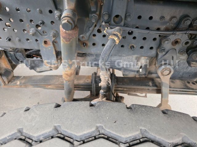 Abrollkipper MERCEDES-BENZ Arocs 3263 / 8X4 / Blatt/ Hiab XR26