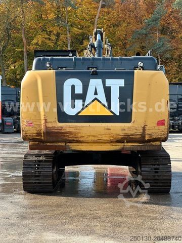 Kettenbagger CATERPILLAR 324E LN Schnellwechsler Schutzgitter