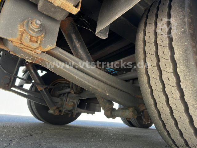 Auflieger mit Pritsche & Plane H&W HWDPSS32 Curtainsider 2-Achser