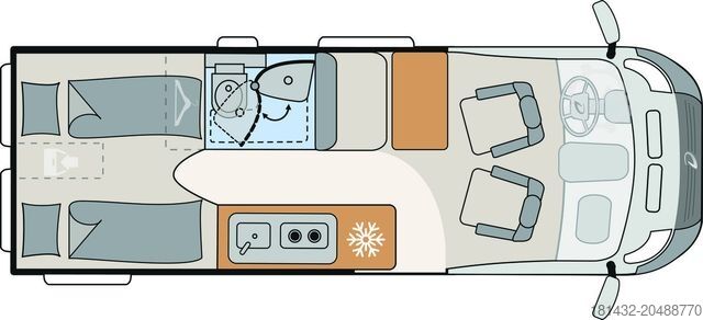 Kastenwagen Wohnmobil / Campervan DETHLEFFS Globetrail Fiat 640 ES