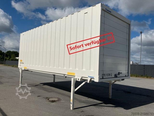 Anhänger-Wechselpritsche KRONE Wechselbrücke Koffer