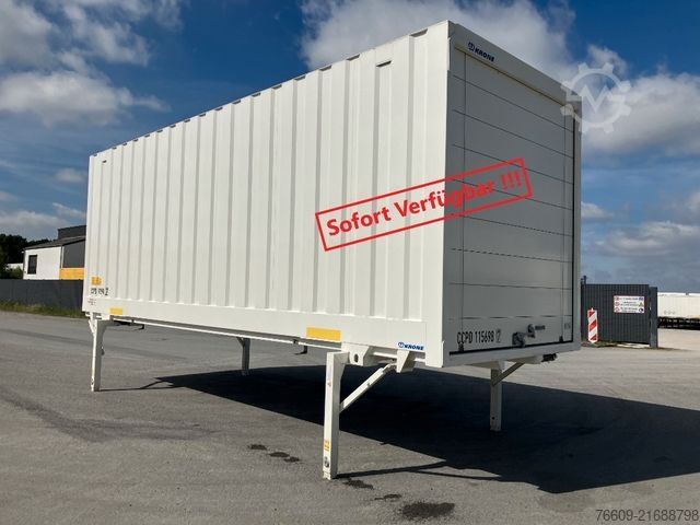 Anhänger-Wechselpritsche KRONE Wechselbrücke Koffer