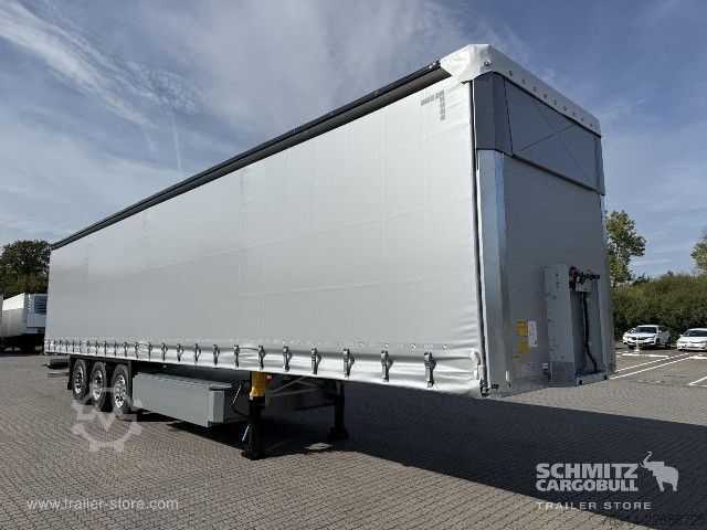 Open semitrailer with tarp Schmitz Cargobull Curtainsider Standard Getränke