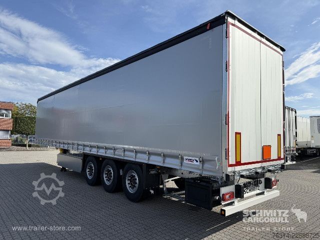 Open semitrailer with tarp Schmitz Cargobull Curtainsider Standard Getränke