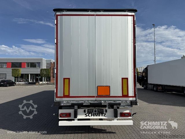 Open semitrailer with tarp Schmitz Cargobull Curtainsider Standard Getränke