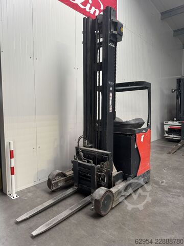 Reach Truck Linde R20 -01Triplex Klammergabel