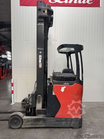 Reach Truck Linde R20 -01Triplex Klammergabel