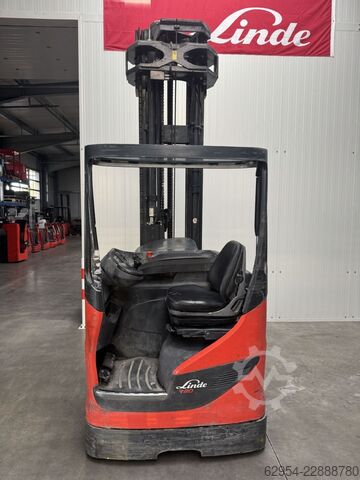 Reach Truck Linde R20 -01Triplex Klammergabel