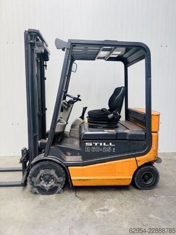 Electric 4-wheel forklift Still R60-25 Triplex Batterie 70%