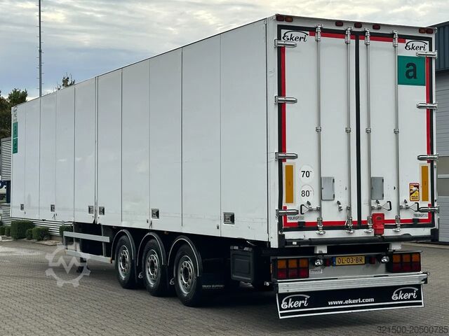 Kühl-/Tiefkühltransport Ekeri Full Side Opening / Thermo King SLX400 / Lift-A...