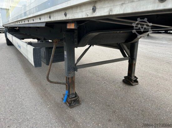 Box semitrailer KRONE SE 1-ACHS DRY LINER KOFFERAUFLIEGER
