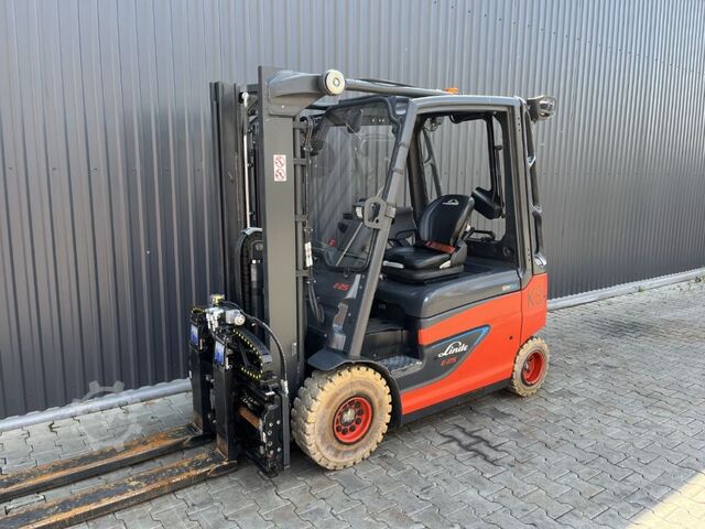 Electric 4-wheel forklift Linde E 25-01