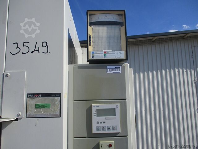 Stikkenofen Kammerofen Heraeus 250 C ° elektrisch Industrieofen NTU 100/50 (3549)