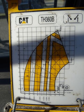 Telescopic handler Caterpillar TH360B