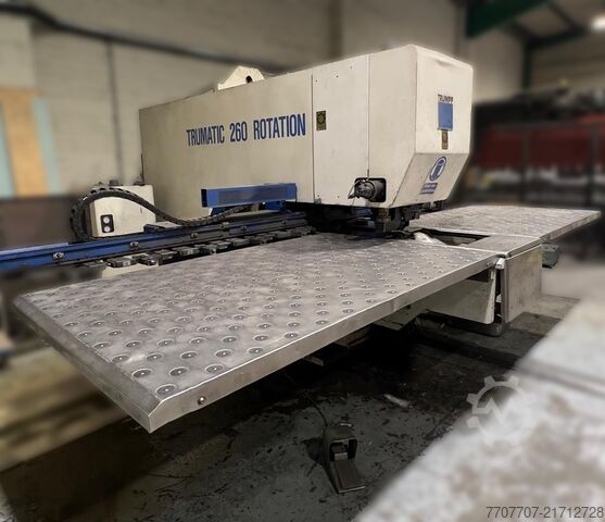 CNC punch TRUMPF Trumatic 260 Rotation
