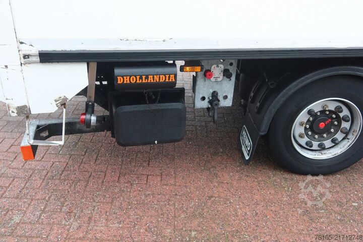 Standard tractor MAN TGM 15.290 Trekker + Heiwo city trailer geisole...