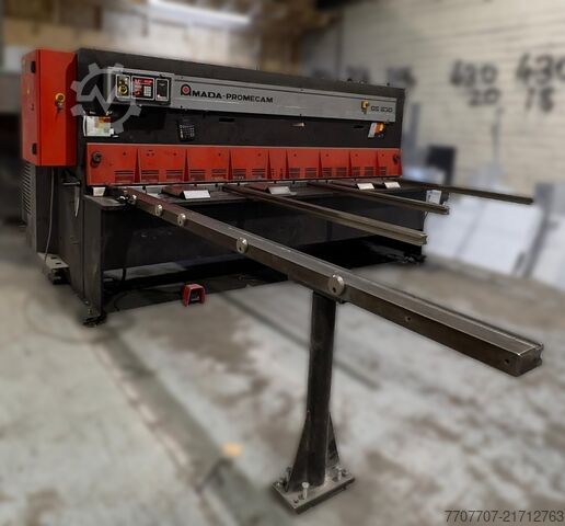 Hydraulic guillotine shear AMADA PROMECAM GS 630