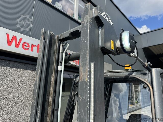 Linde H35D-02 Duplo 370 Freihub / Seitenschieber / Gabelversteller VW Diesel 2018 LINDE H35D-02 Duplo 370 Freelift / Sideshift / Vorkversteller VW Diesel 2018