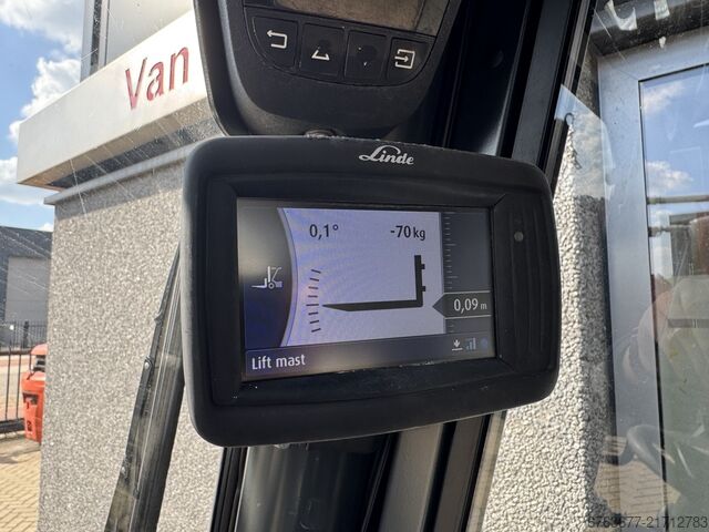 Linde H35D-02 Duplo 370 Freihub / Seitenschieber / Gabelversteller VW Diesel 2018 LINDE H35D-02 Duplo 370 Freelift / Sideshift / Vorkversteller VW Diesel 2018