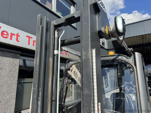 Linde H35D-02 Duplo 370 Freihub / Seitenschieber / Gabelversteller VW Diesel 2018 LINDE H35D-02 Duplo 370 Freelift / Sideshift / Vorkversteller VW Diesel 2018