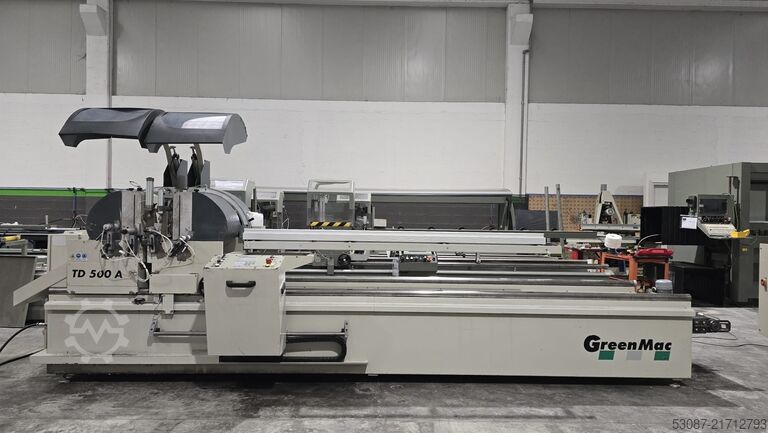 Doppelgehrungssäge GreenMac TD 500 GreenMac TD 500 A