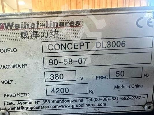 Four-sided planer Weihai Linares Concept DL3006