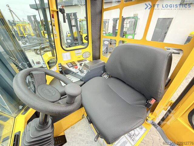 4-way forklift Combilift C4000 GAS DUPLEX 4600 FREE-LIFT CABIN