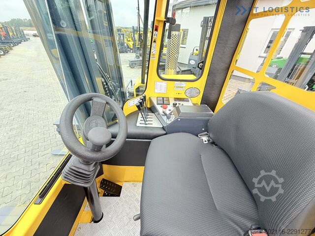 4-way forklift Combilift C4000 GAS DUPLEX 4600 FREE-LIFT CABIN