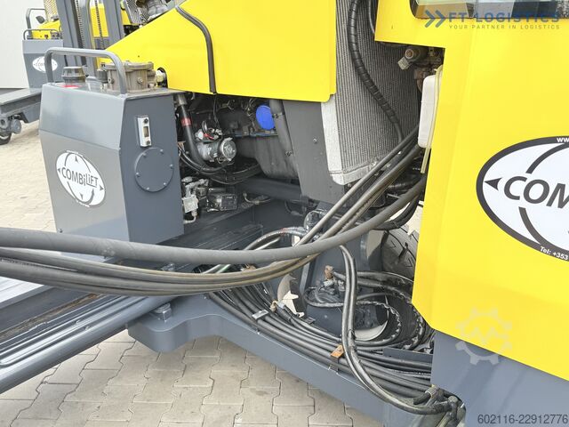 4-way forklift Combilift C4000 GAS DUPLEX 4600 FREE-LIFT CABIN