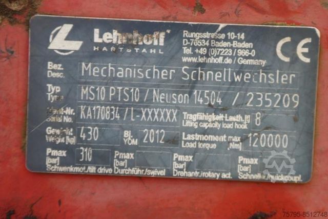 Kettenbagger WACKER SE 14.504 -Z+Power-tilt