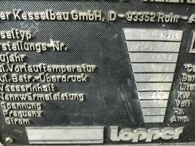 Heating LOPPER DRUMMER 350