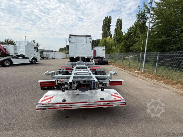 Swap body truck DAF FAN XG 480 Multiwechsler 1120-1320 Ladebordwand