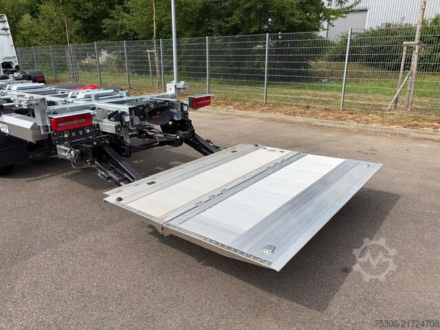 Swap body truck DAF FAN XG 480 Multiwechsler 1120-1320 Ladebordwand