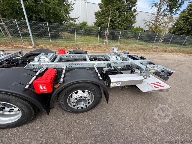 Swap body truck DAF FAN XG 480 Multiwechsler 1120-1320 Ladebordwand