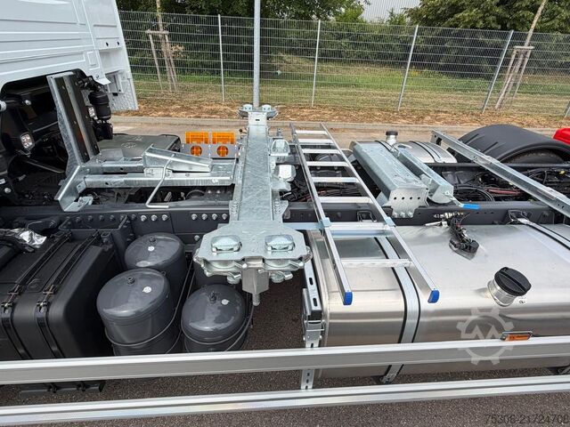 Swap body truck DAF FAN XG 480 Multiwechsler 1120-1320 Ladebordwand