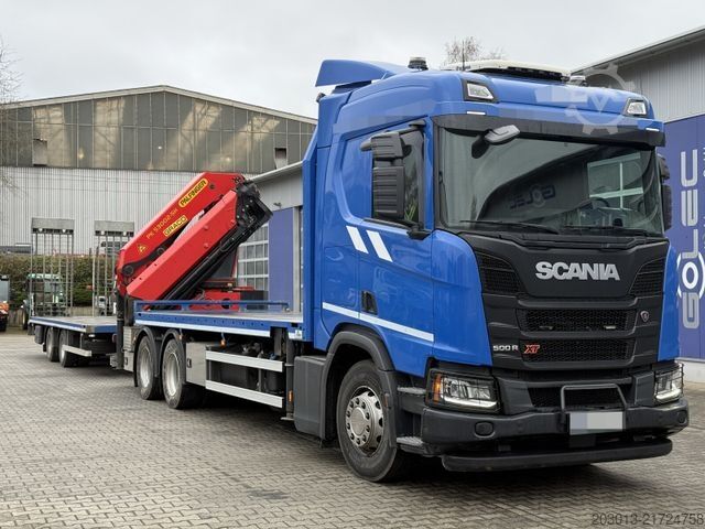 Autokran SCANIA R500 6x4 Pritsche mit Kran Palfinger PK53002 SH